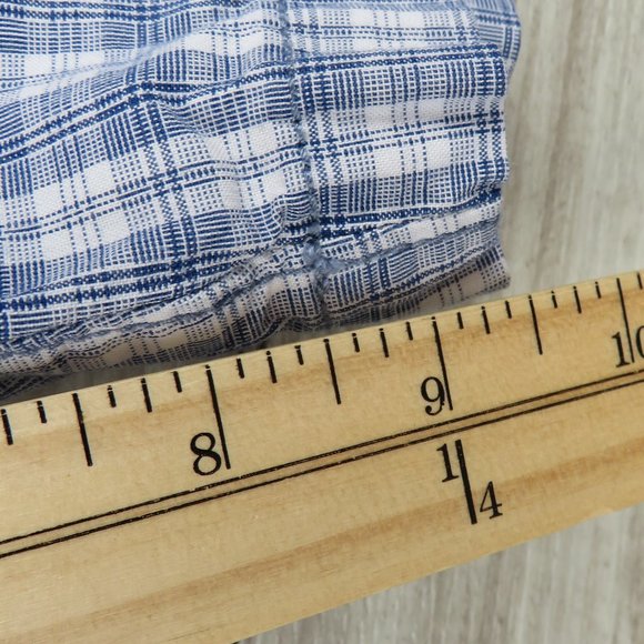 Original Penguin* Men's 1.5" Belt Loop Multipocketed‎ Plaid Shorts~ Size 30W - Picture 8 of 11